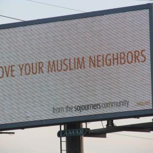 Sojourners billboard in Joplin, Mo. Photo by Rev. Jill Cameron Michel