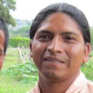 Indigenous Guard member in Cauca (2011 photo).