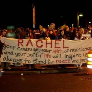 Rachel Corrie Memorial / Peace Vigil, Martin W. Kane / Wikimedia Commons