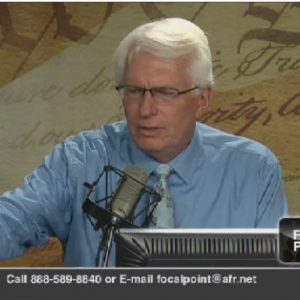 Screenshot of Bryan Fischer's webcast