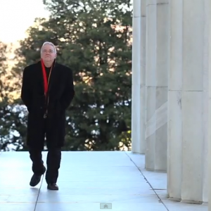 Jim Wallis at the Lincoln Memorial. Photo by Brandon Hook / Sojourners