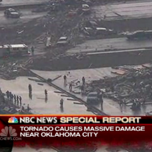 NBC News report of Oklahoma tornado damage