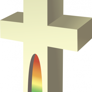 Vector image of cross. Photo courtesy zzveillust/shutterstock.com