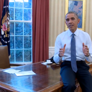 President Obama released a video with details of tonight's speech. Screen captur