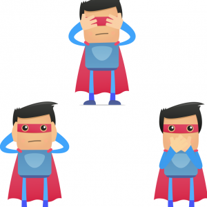 Insulated superhero. Vector concept courtesy artenot/shutterstock.comm