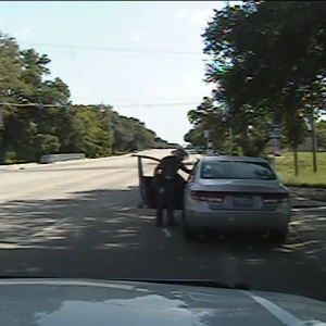 Screenshot from arrest video