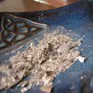 Ash Wednesday ashes. Image via Wylio, http://bit.ly/zWZxhw.