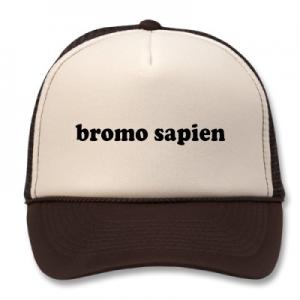Bromosapien hat. Image via Zazzle.com.