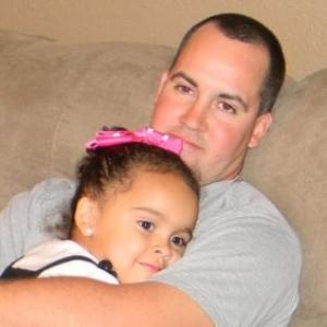 Veronica with her father Dusten Brown. Photo courtesy RNS/Keep Veronica Home web