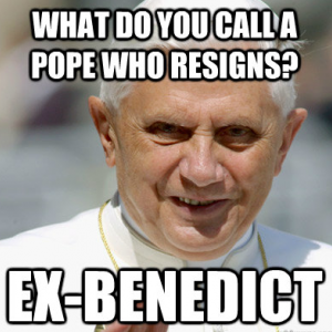 Ex-Benedict memes have gone viral.