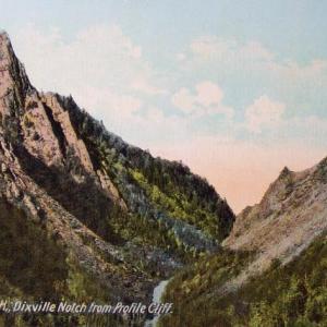 A 1913 post card of Dixville Notch, N.H. Image via http://bit.ly/xpf7Yi