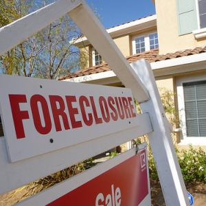 Foreclosure sign