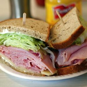 Ham sandwich. Image by Marshall Astor via Wylio, http://bit.ly/zjSmtb.
