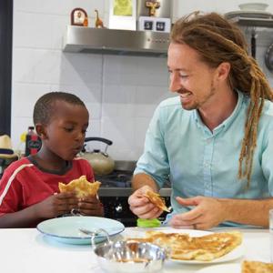 Jarrod McKenna and Zopho, photo by Aaron Bunch, AFR