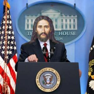 "Jesus as President." Image via Christian Piatt/Patheos.