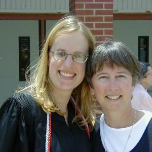 Katie and Kay, photo courtesy Kay and Gordon Stewart