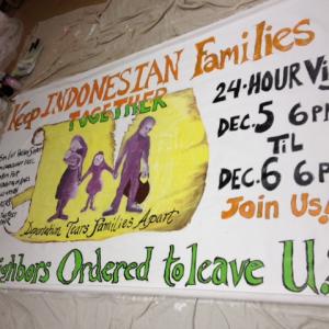 Keep Indonesian Families Together, photo via Reformed Church of Highland Park