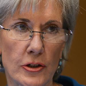 US Health and Human Services Secretary Kathleen Sebelius in a May 2012 meeting a