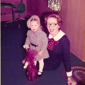 Cathleen and Helen Falsani in 1973. Photo courtesy of the author. 