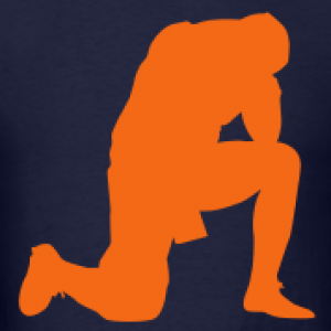 "Tebowing" shirt via Spreadshirt (http://bit.ly/ylgDCd)