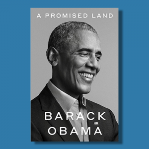 The cover of Barack Obama's new memoir, A Promised Land.