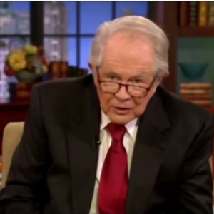 Pat Robertson. Screen capture from 1/4/12 700 Club broadcast. 
