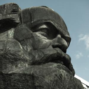Photo: Karl Marx monument in Germany, e2dan / Shutterstock.com