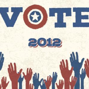 Retro vote poster, pashabo / Shutterstock.com