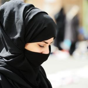 Muslim woman with hijab. Image via 	Zurijeta / Shutterstock.