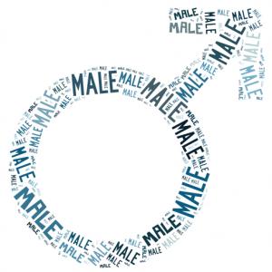 Male symbol word cloud, Faiz Zaki / Shutterstock.com