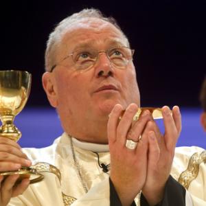 Cardinal Timothy Dolan says Mass in Madrid in 2011, Jeffrey Bruno / Shutterstock