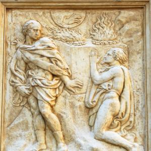 Cain and Abel depiction, claudio zaccherini / Shutterstock.com