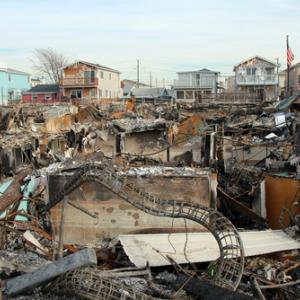 Hurricane Sandy destruction in Breezy Point, N.Y., Leonard Zhukovsky / Shutterst