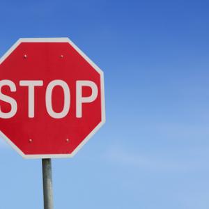 Stop sign, FocusDzign / Shutterstock.com