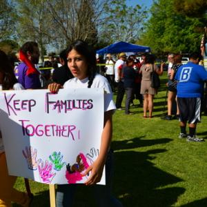 Immigration reform rally in California, Richard Thornton / Shutterstock.com