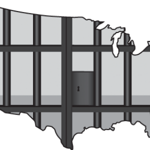 Mass incarceration illustration, Linda Bucklin/ Shutterstock.com