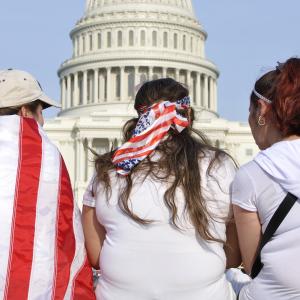 Immigration rally in Washington, D.C., in April 2013. Chad Zuber / Shutterstock.