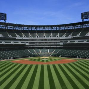 Baseball stadium photo, Margie Hurwich / Shutterstock.com
