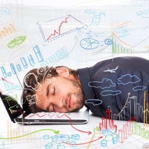 Man overworking, mast3r / Shutterstock.com
