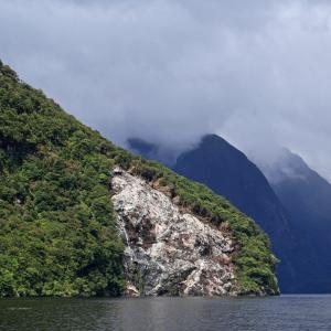 View from Doubtful Sound in New Zealand, Harrison B / Shutterstock.com