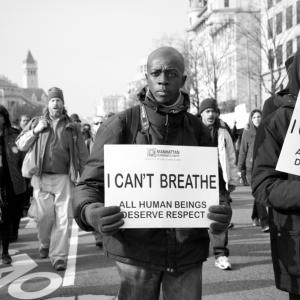 Protestors gather in Washington, DC, December 2014. Image via Rena Schild/shutte