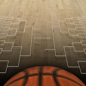NCAA tournament bracket illustration,  Brocreative / Shutterstock.com