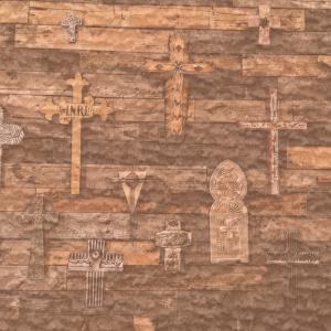 Wall of crosses