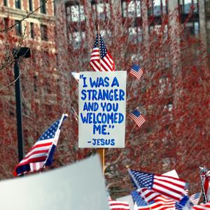 Boston immigration rally, Jorge Salcedo / Shutterstock.com