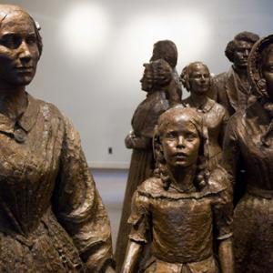 Women's Rights National Historic Park statues, Zack Frank / Shutterstock.com