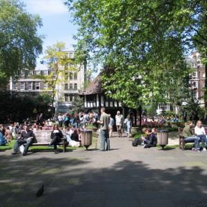 Soho Square, London, pablo / Shutterstock.com