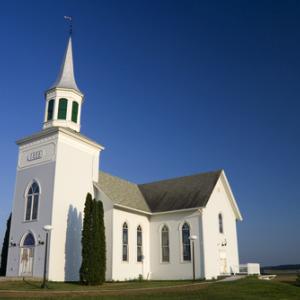 White church building,  Stuart Monk/ Shutterstock.com