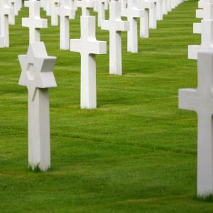 Interfaith grave markers, cofkocof, Shutterstock.com