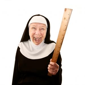 Nun image by CREATISTA via Shutterstock.