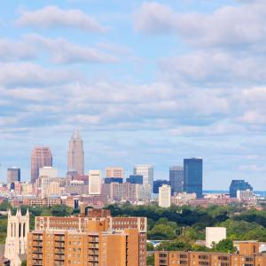 Cleveland skyline, Kenneth Sponsler, Shutterstock.com